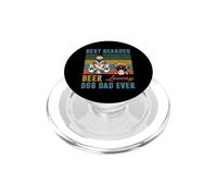 Best Bearded Beer Loving Dog Dad Ever Boxer Pet Personalized PopSockets PopGrip pour MagSafe