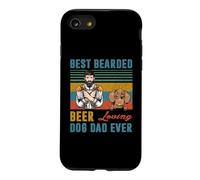 Best Bearded Beer Loving Dog Dad Ever Dachshund Dog Lover Coque pour iPhone SE (2020) / 7/8