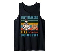 Best Bearded Beer Loving Dog Dad Ever Dachshund Dog Lover Débardeur