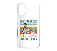 Best Bearded Beer Loving Dog Dad Ever Shih Tzu Pet Lover Coque pour iPhone 17
