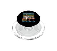 Best Bearded Beer Loving Dog Dad Ever Yorkshire Terrier PopSockets PopGrip pour MagSafe