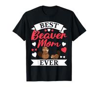 Best Beaver Mom Ever Wildlife Animal Canada Dam Rongeur T-Shirt