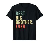 Best Big Brother Ever Funny Vintage Retro T-Shirt
