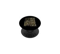 Best Biker Dad Ever Motocrycle American Flag for Daddy PopSockets PopGrip Adhésif