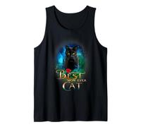 Best Black Cat Mom Ever Funny Kitten Cats Lover Mothers Day Débardeur