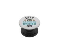 Best Blue Winged Brother Ever Duck with Hearts PopSockets PopGrip Adhésif