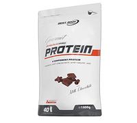 Best Body Nutrition Gourmet Premium Pro Protein, Chocolat, Shake protéiné à 4 composants: Caséinate, concentré de whey, isolat de whey, protéine d'œuf, sachet zippé de 1 kg