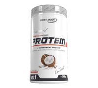 Best Body Nutrition Gourmet Premium Pro Protein Coconut 500 g - 4-Component Protein Powder (Caseinate, Whey, Isolate, Egg) - Shake protéiné crémeux - Nutrition fitness & musculation