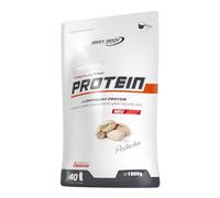 Best Body Nutrition Gourmet Premium Pro Protein, Pistache, Shake protéiné à 4 composants: Caséinate, concentré de whey, isolat de whey, protéine d'œuf, sachet zippé de 1 kg