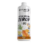 Best Body Nutrition Vital Drink ZEROP® - Citron-orange-carotte, Boisson concentrée - sirop - sans sucre, 1:80 donne 80 litres de boisson, 1000 ml