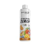 Best Body Nutrition Vital Drink ZEROP® - Multi-fruits, Boisson concentrée - sirop - sans sucre, 1:80 donne 80 litres de boisson, 500 ml
