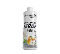 Best Body Nutrition Vital Drink ZEROP® - Poire et mélisse, Boisson concentrée - sirop - sans sucre, 1:80 donne 80 litres de boisson, 1000 ml