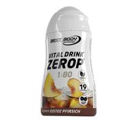 Best Body Nutrition Vital Drink Zerop Squeeze (48ml) Thé glacé à la pêche - Aliments fonctionnels - Arômes/Edulcorants