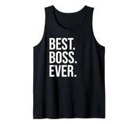 Best Boss Award That Says Best Boss Ever Sign,Funny Boss Men Débardeur