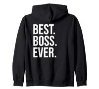 Best Boss Award That Says Best Boss Ever Sign,Funny Boss Men Sweat à Capuche