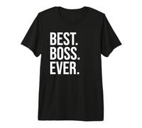 Best Boss Award That Says Best Boss Ever Sign,Funny Boss Men T-Shirt Haut de Gamme