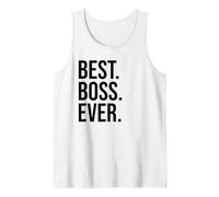 Best Boss Ever Shirt That Says Boss Funny World's Best Boss Débardeur