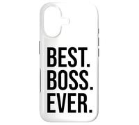 Best Boss Ever Sign That Says Boss World's Best Boss Funny Coque pour iPhone 17