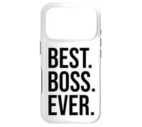 Best Boss Ever Sign That Says Boss World's Best Boss Funny Coque pour iPhone 17 Pro