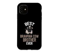Best Brahman Cow Brother Ever Cute Battle Rancher Coque pour iPhone 11