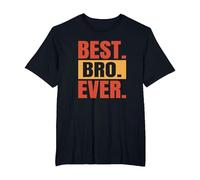 Best. Bro. Ever. Frère Sibling Super Brother T-Shirt, Homme Grandes Tailles, Noir, 3X Tall