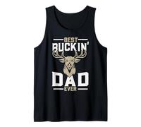 Best Buckin' Dad Ever Fête des pères Hunter Papa Hunting Débardeur