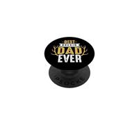 Best Buckin Dad Ever Hunting Hunter Life Adventure Nature PopSockets PopGrip Adhésif