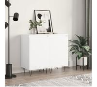 BEST Buffet de rangement enfilade - Buffets 2 pcs blanc 40x35x70 cm bois d’ingénierie fr7367