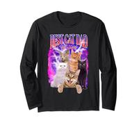 Best Cat Dad Ever Funny Cat Daddy Kitten Cats Lovers for Dad Manche Longue