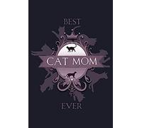 Best Cat Mom Ever: Blank Paper Sketch Book - Artist Sketch Pad Journal For Sketching, Doodling, Drawing, Painting Or Writing
