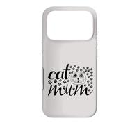 Best Cat Mum in The World Ever Love Kittie Face pour Chats Coque pour iPhone 17 Pro
