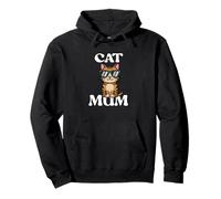 Best Cat Mummy In The World Ever Cool Lunettes de soleil Cat Mum Sweat à Capuche