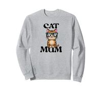 Best Cat Mummy In The World Ever Cool Lunettes de soleil Cat Mum Sweatshirt