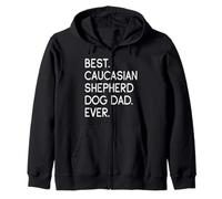 Best Caucasian Shepherd Dog Dad Ever Berger du Caucase Sweat à Capuche