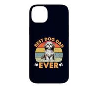 Best Cavachon Dog Dad Ever Funny Retro Pet Owner & Lover Coque pour iPhone 14 Plus