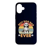 Best Cavachon Dog Dad Ever Funny Retro Pet Owner & Lover Coque pour iPhone 16 Plus