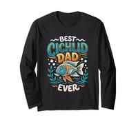 Best Cichlid Dad Ever Fishkeeping Cichlidés Gardien Aquariste Manche Longue
