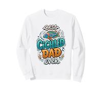 Best Cichlid Dad Ever Fishkeeping Cichlidés Gardien Aquariste Sweatshirt