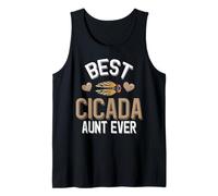 Best Cigale Aunt Ever Cigale Mignonne avec cœurs Débardeur