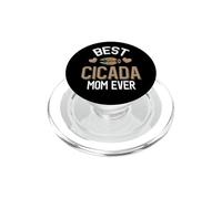 Best Cigale Mom Ever Cigale Mignonne avec cœurs PopSockets PopGrip pour MagSafe