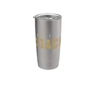 Best Coach Ever Trainer design vintage pour enseignants Gobelet isotherme en acier inoxydable double paroi