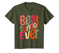 Best Connor Ever. My Name, His Name is Connor T-Shirt, Enfant, Olive, 4 Ans
