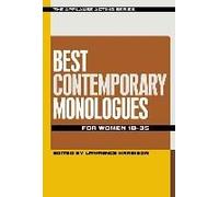Lawrence Harbison – Meilleurs monologues contemporains pour femmes de 18 à 35 ans