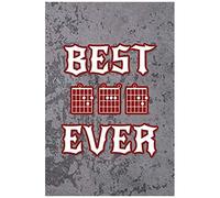 Best D-A-D Ever: (Lined Notebook 6x9, Red Guitar Chords)