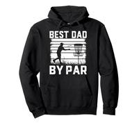 Best Dad by Bar for Disc Golf Lovers - Funny Father's Day Sweat à Capuche