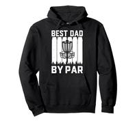 Best Dad by Bar for Disc Golf Lovers - Funny Father's Day Sweat à Capuche