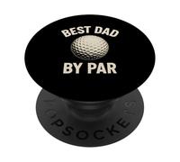 Best Dad by par Fête des Pères Golf Merchandising Golf Graphic PopSockets PopGrip Adhésif