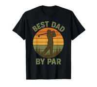Best Dad by par Golfing Humour Fête des Pères Design T-Shirt