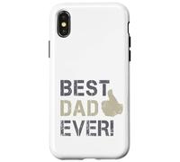 Best Dad Ever Bravo pour la fête des pères et des Papas Coque pour iPhone X/XS