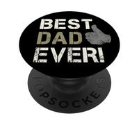 Best Dad Ever Bravo pour la fête des pères et des Papas PopSockets PopGrip Adhésif